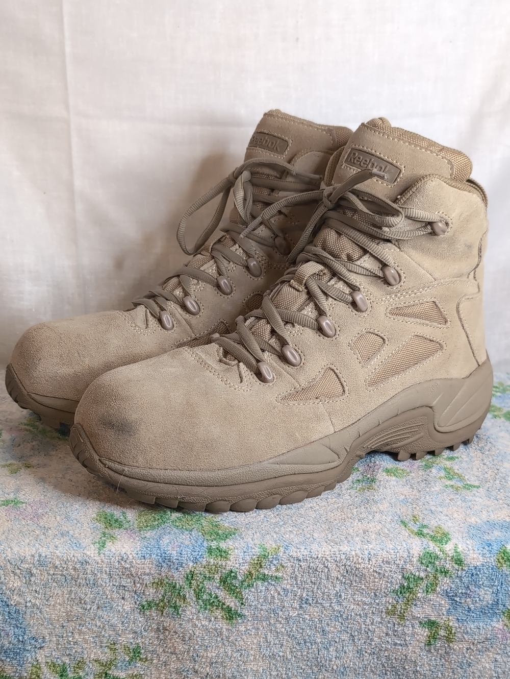 Reebok Rapid Reponse Composite Toe Tactical Work Boots men's 11WIDE